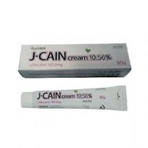 J-CAIN Cream / Anesthetic cream (10.56% lidocaine) 30g