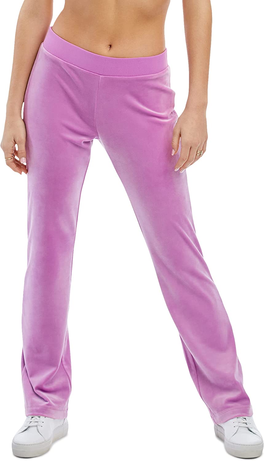 Juicy Couture Velour Medium Pants - Lollipop