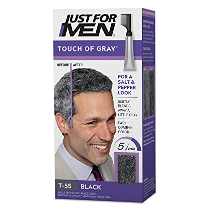Just For Men Touch of Gray T-55 Black Hair Color