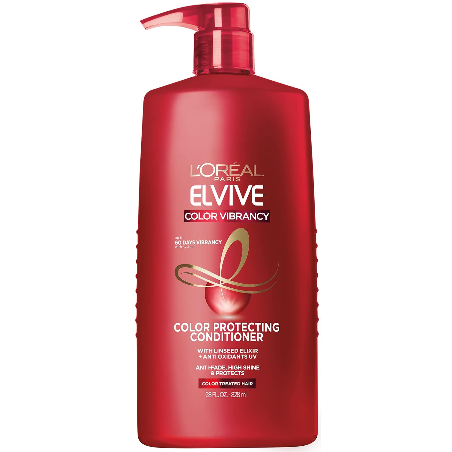 L'Oreal Paris Elvive Color Vibrancy Protecting Conditioner - 28 Fl Oz for Color-Treated Hair