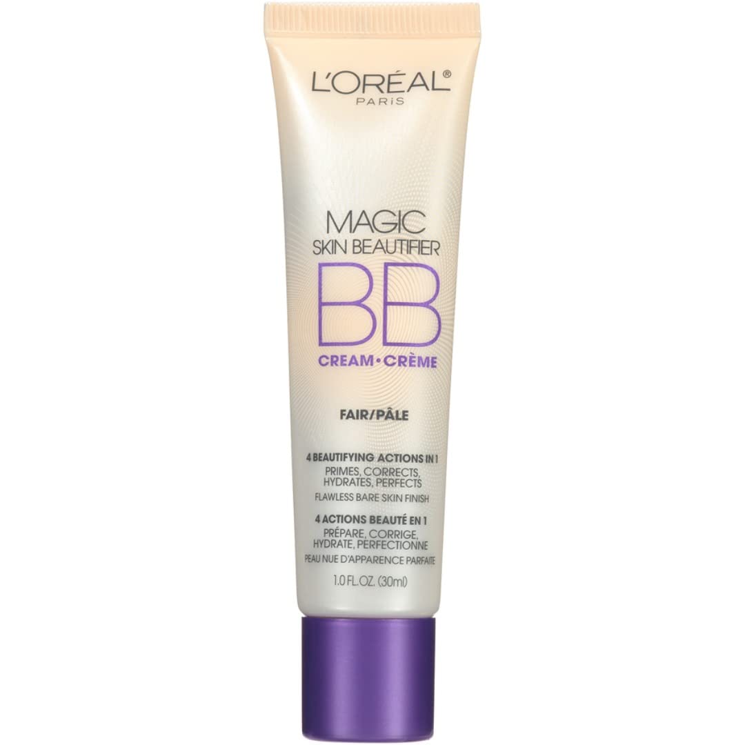 L'Oreal Paris Magic Skin Beautifier BB Cream, Fair - 1 Fl.Oz (30ml)