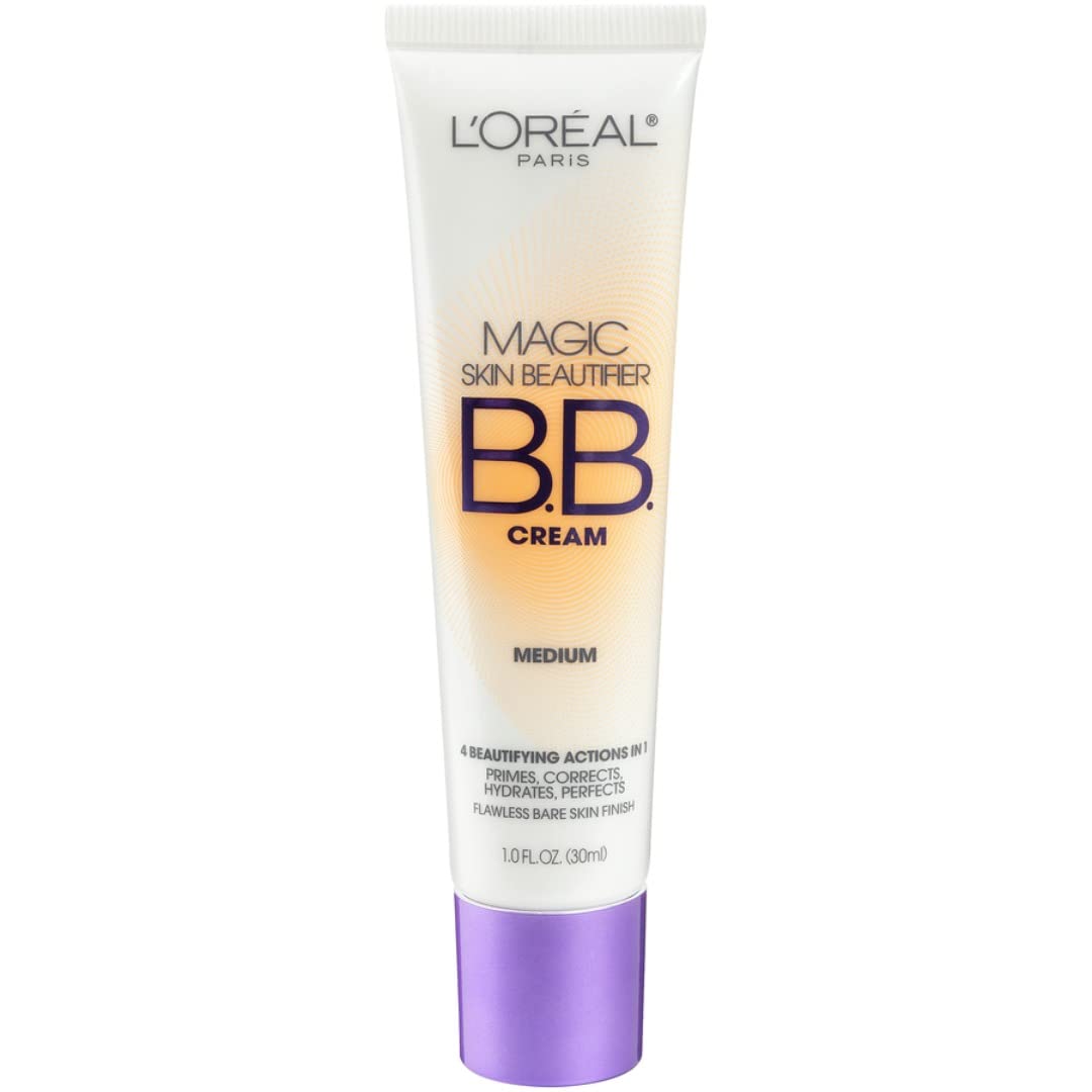 L Oreal Paris Magic Skin Beautifier BB Cream, Medium - 1.0 Fl.Oz (30ml)