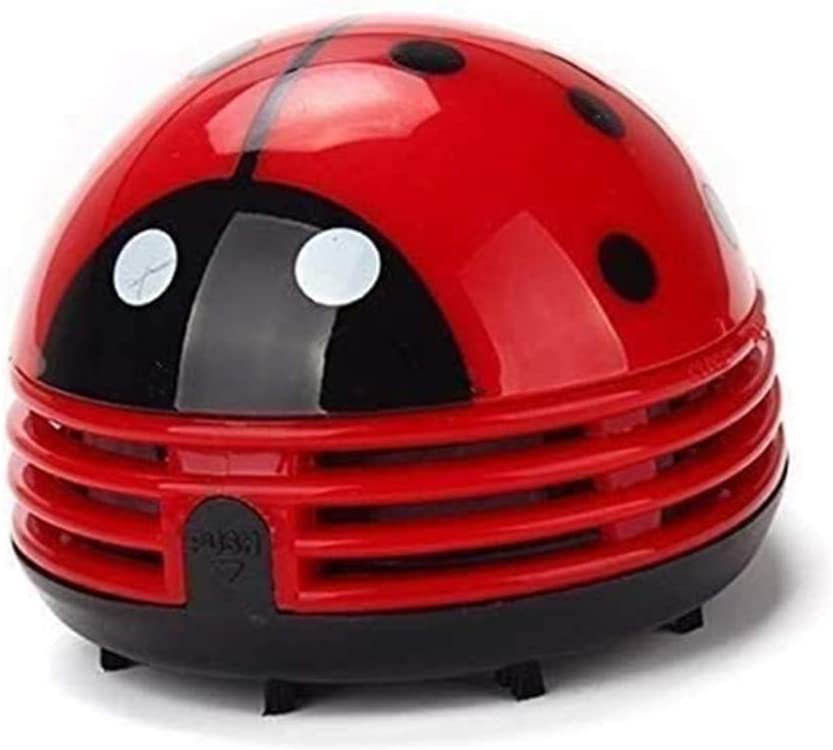 Ladybug Cartoon Mini Vacuum Cleaner for Home and Office