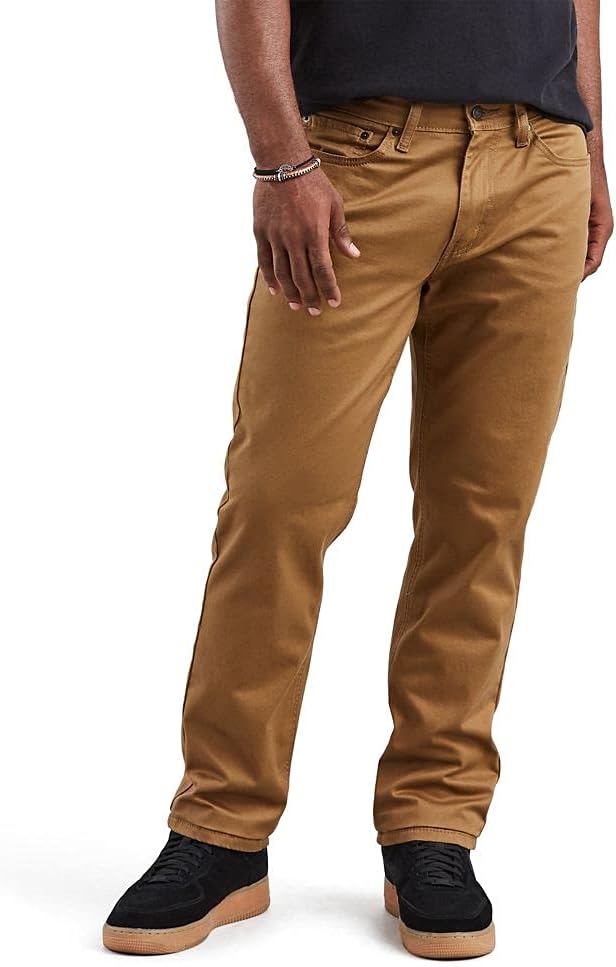 Levi’s 541 Athletic Fit Men’s Jeans Caraway Twill (Roomy Thigh, Tapered Leg—Comfort Stretch for Smart Casual Wear)