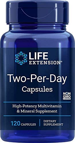 Life Extension Two Per Day, High Potency Vitamin D - 120 Caps