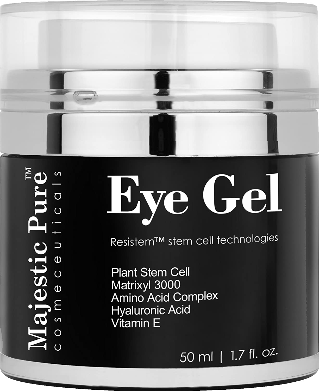 Majestic Pure Eye Gel Resistem Stem Cell Technology - 1.7oz (50ml)