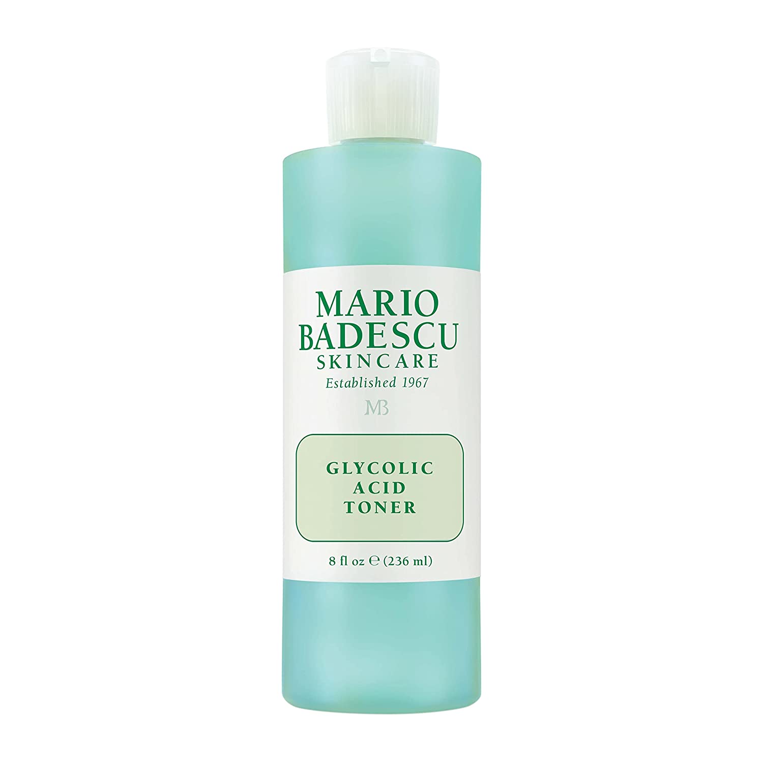 Mario Badescu Glycolic Acid Toner, Alcohol Free Facial Toner for Dry and Sensitive Skin - 8 Fl.Oz (236ml)