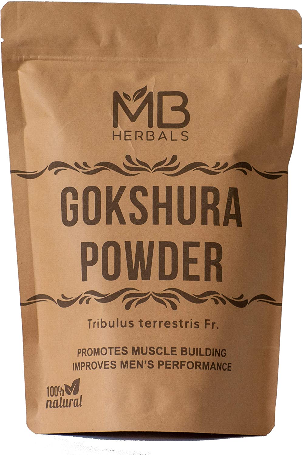 MB 100% Natural Herbals Gokshura Powder, Tribulus Terrestris, Small Caltrops - 3.5 Oz (100g)