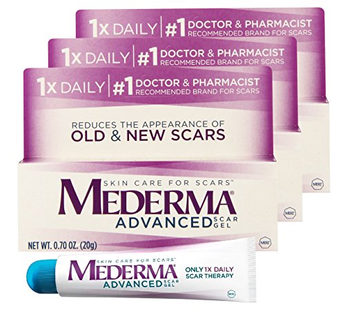 Mederma Advanced Scar Gel - 0.7oz (20g) Each- Pack of 3