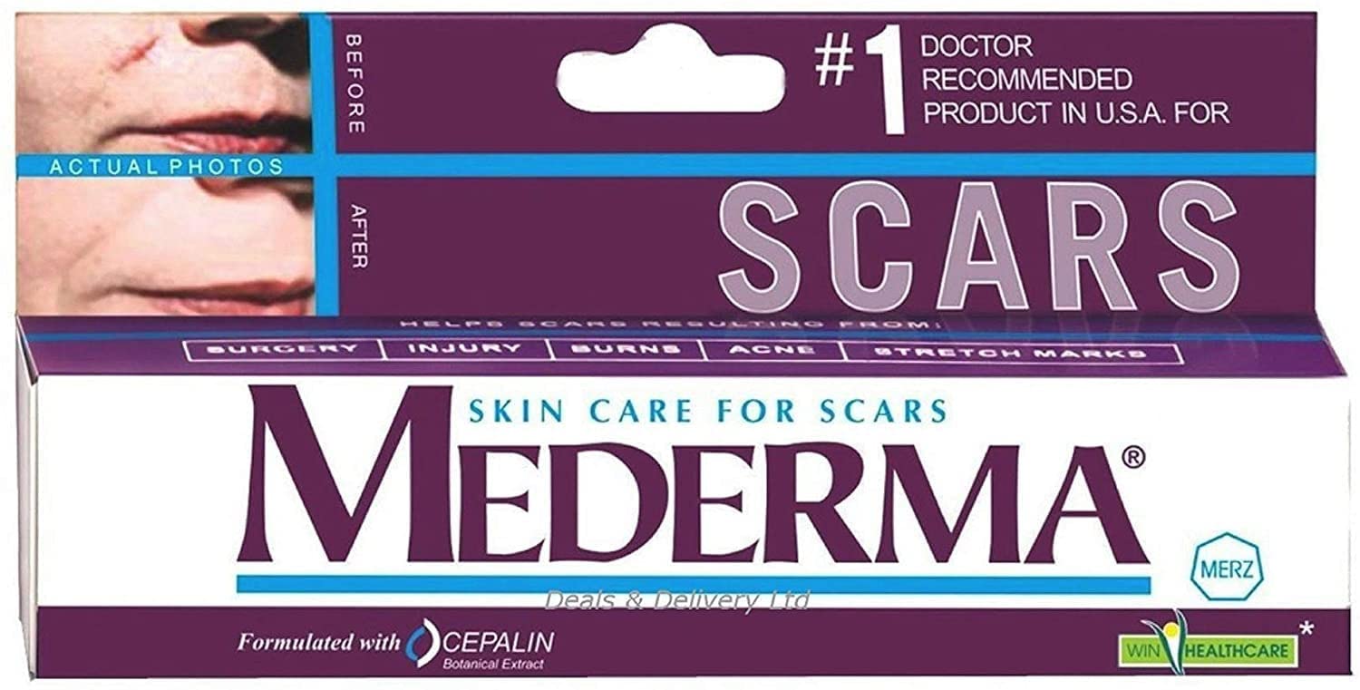 Mederma Skin Care (Helps Scars -Surgery, Injury, Burns, Acne,Stretch marks) (20g)