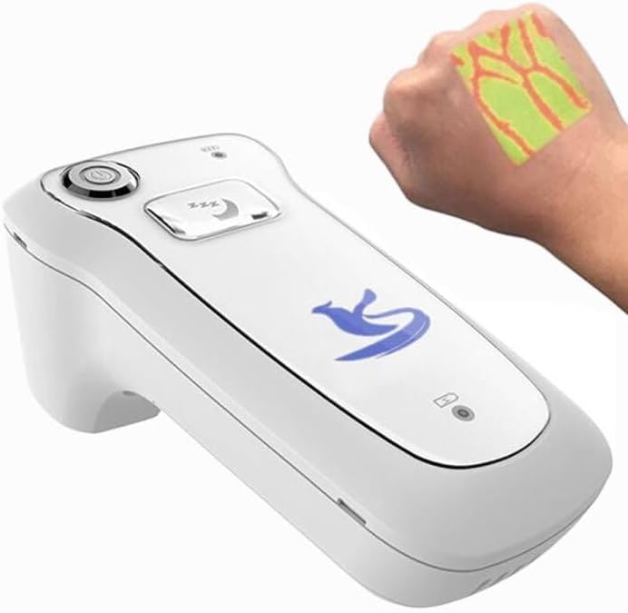 UMTEC Infrared Vein Finder Locator – Portable Vein Viewer & Illumination Detector for Nurses, Phlebotomy, Baby & Adult Use (Mobile Support, Imported)