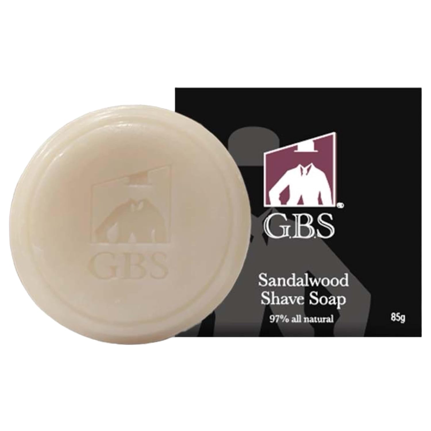 G.B.S Men’s Sandalwood Shaving Soap 3oz – Imported USA/UK, Shea Butter & Glycerin, Premium Men’s Grooming for Sensitive Skin | amazon pakistan online shopping
