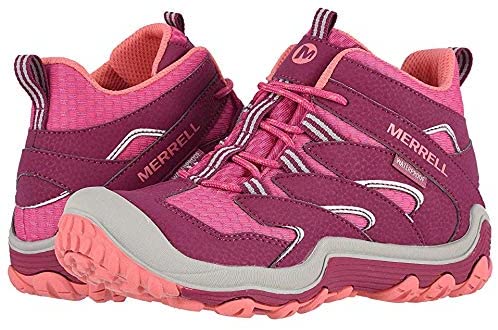 MERRELL Little Kids Chameleon 7 Mid Waterproof Hiking Boot