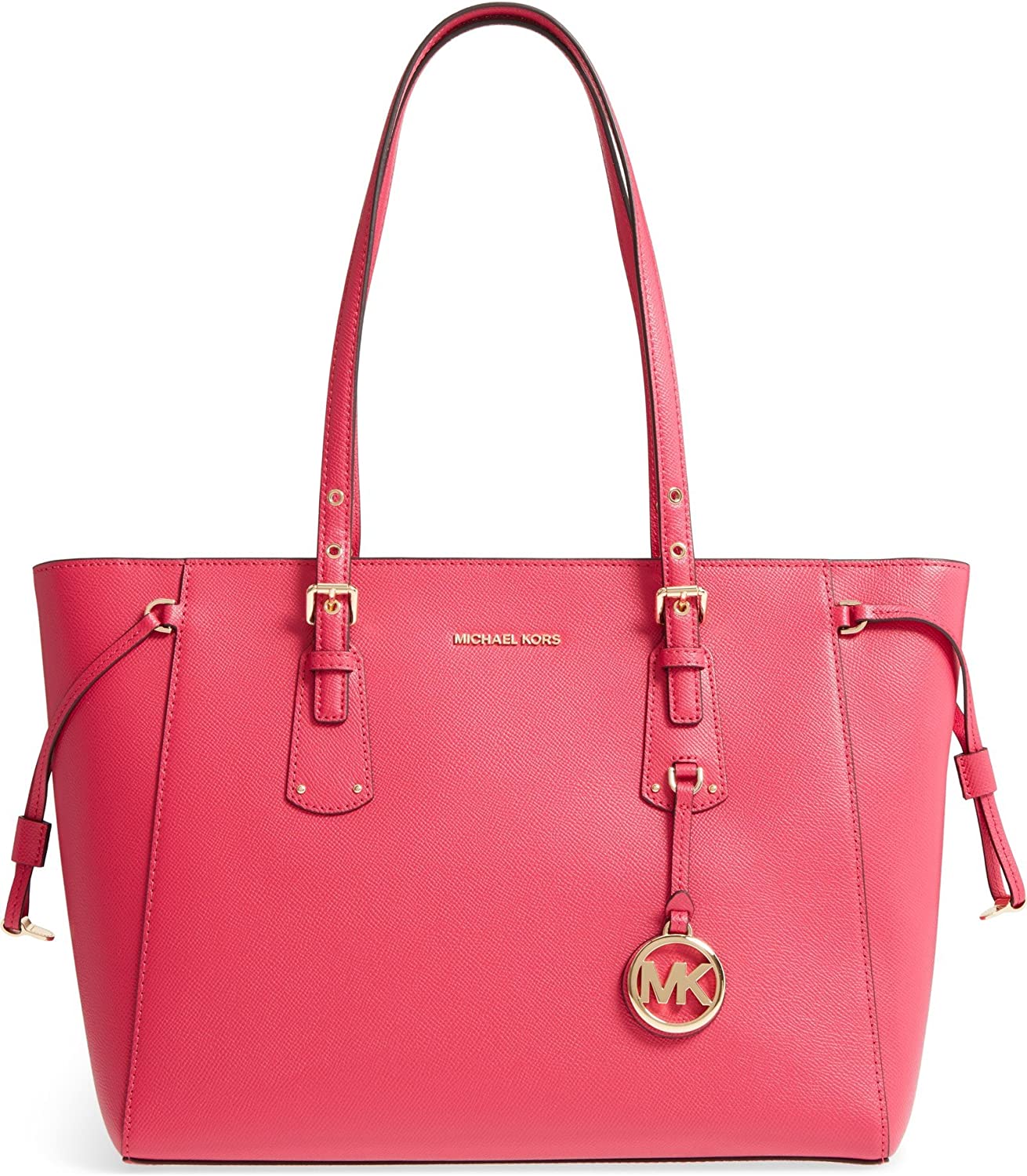 Michael Kors Jet Set East West Top Zip Tote (One Size US Women, Ultra Pink)