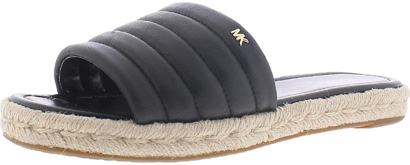 Michael Kors Royce Slide, 6, Black