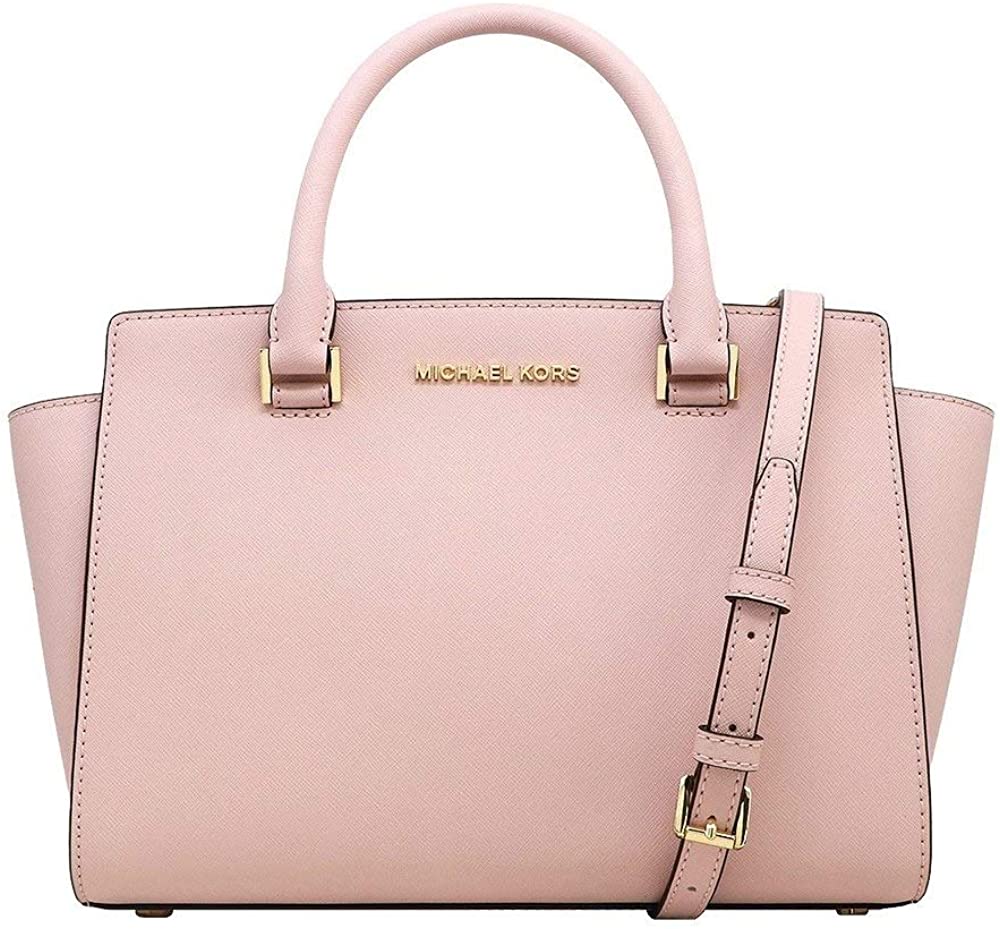 Michael Kors Selma Medium Top Zip Satchel Bag - Blossom