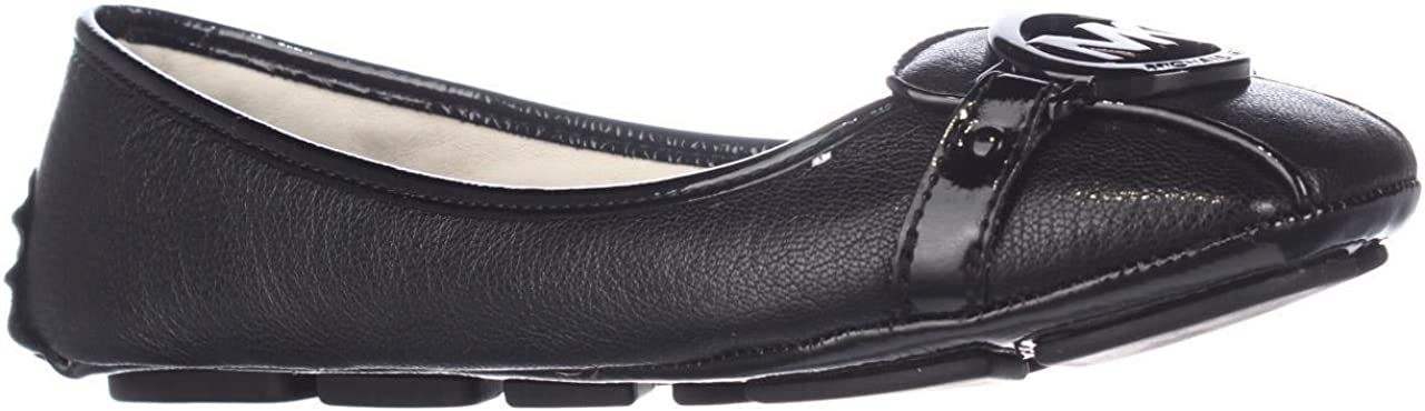Michael Michael Kors Women's Fulton Moccasin, Soft Leather Shoes, Black, SIze 7