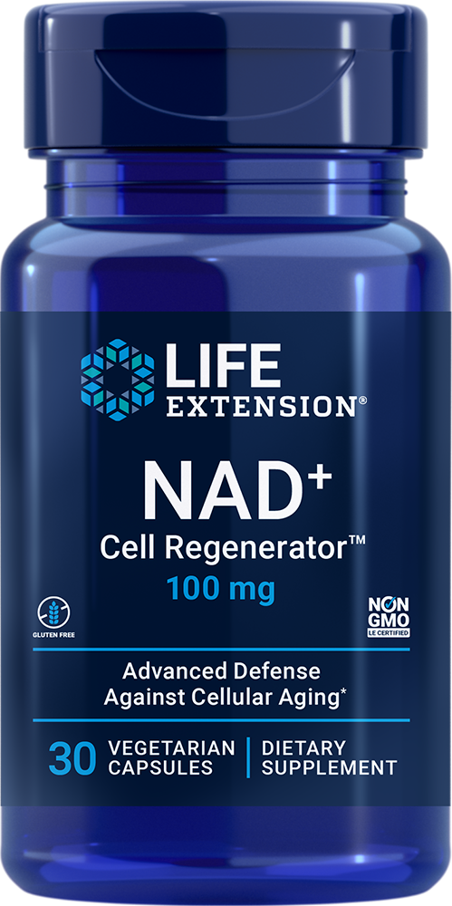 NAD+ Cell Regenerator™ Nicotinamide Riboside 100 mg - 30 vegetarian capsules