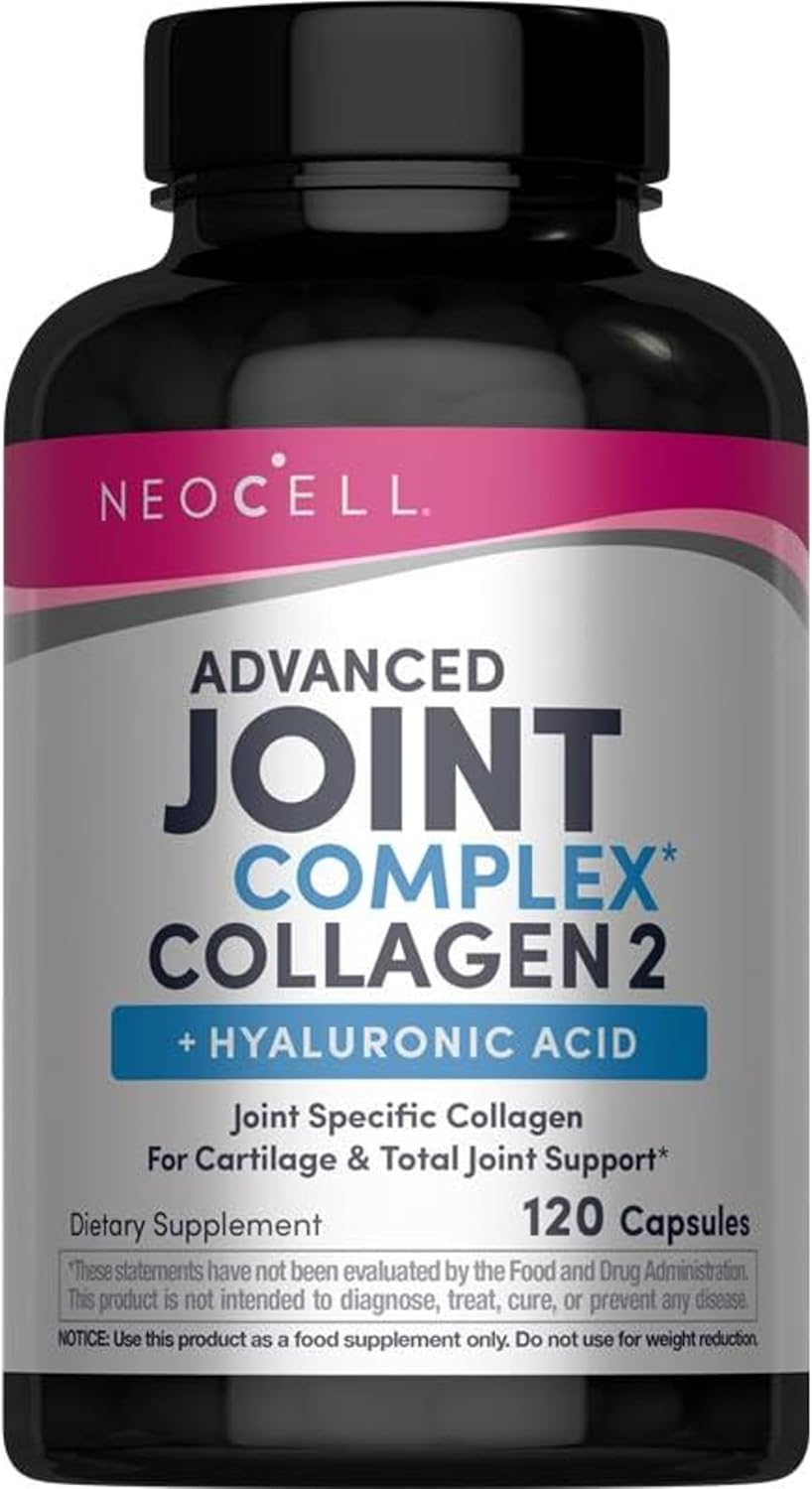 Neocell Collagen Type 2 Immucell Complete Joint Support Capsules, 2400mg – 120 Count | Restore Joint Health
