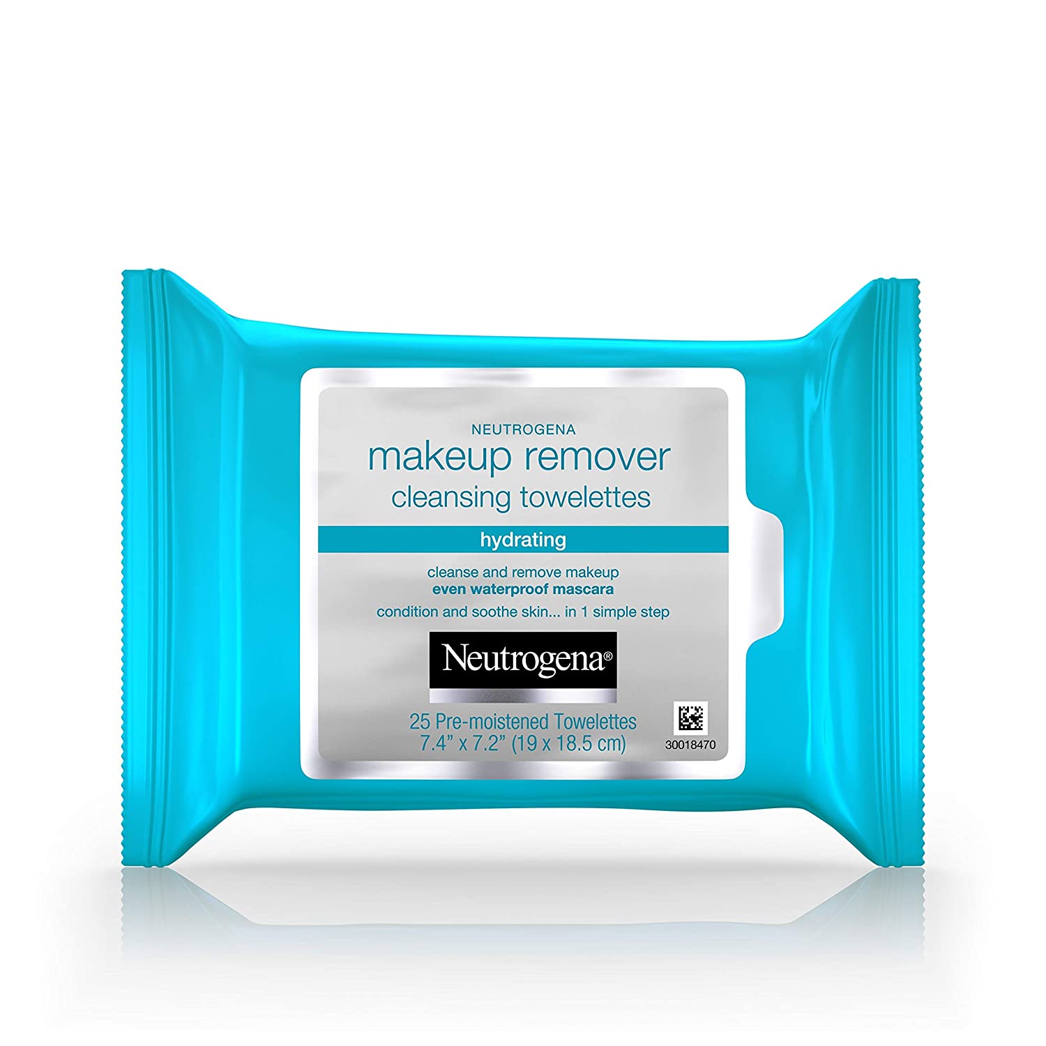 Neutrogena Cleansing Makeup Remover Towelettes Hydrating 25 ct- 7.6Oz (215g)
