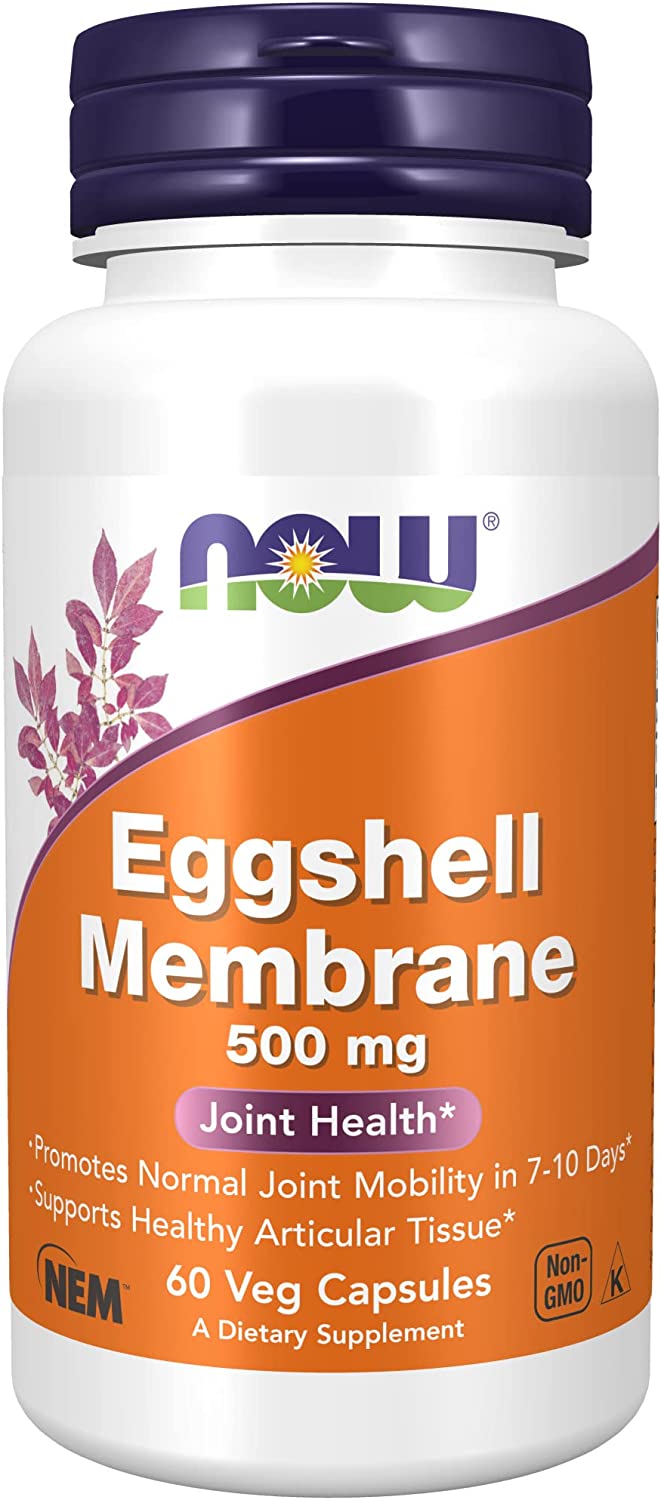 NOW Eggshell Membrane 500 mg,60 Veg Capsules