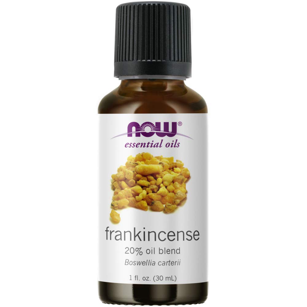 NOW Essential Oils- 20% Blend of Pure Frankincense Oil in Pure Jojoba Oil - 1.0 Fl.Oz (30ml)