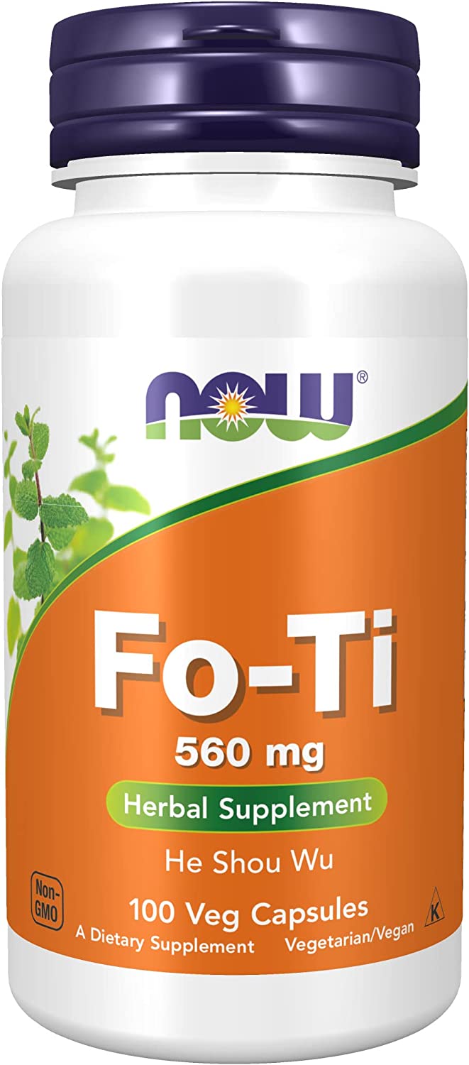 NOW Fo-Ti 560 mg,100 Veg Capsules