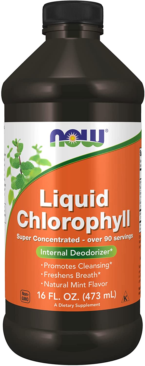 NOW Foods Triple Strength Liquid Chlorophyll, 16 oz