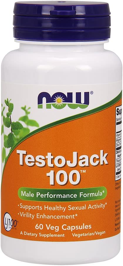 Now Foods: Testojack 100 Male Performance Formula - 60 vcaps