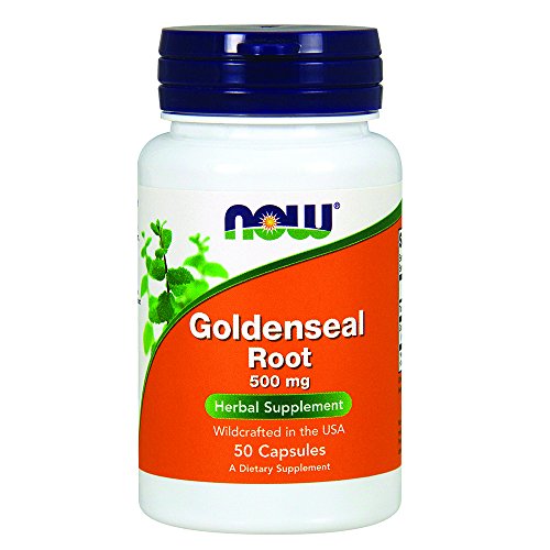 NOW Goldenseal Root 500 mg,50 Capsules