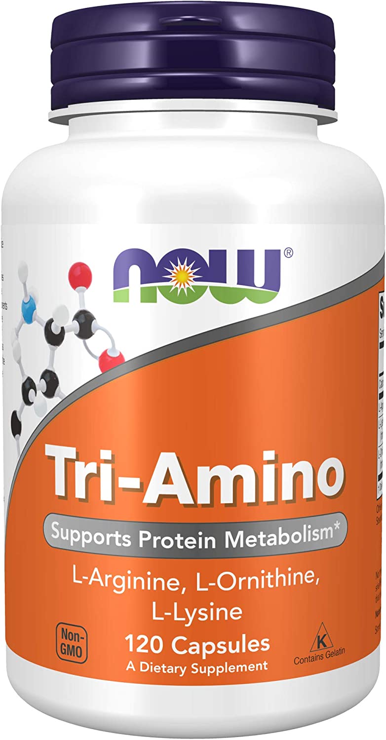 NOW Tri-Amino - 120 Capsules