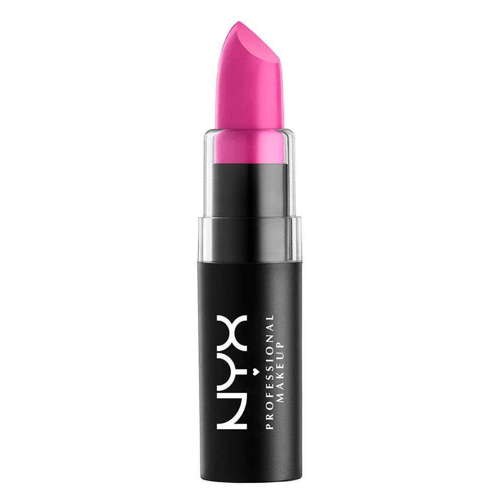 NYX Professional Makeup Matte Lipstick - Shocking Pink 2 (Blue-Toned Hot Pink)