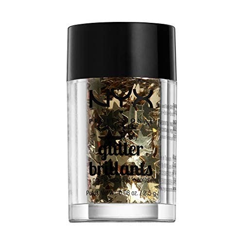 NYX PROFESSIONAL MAKEUP Metallic Glitter, 0.08 Oz (2.5 g) – Shining Star