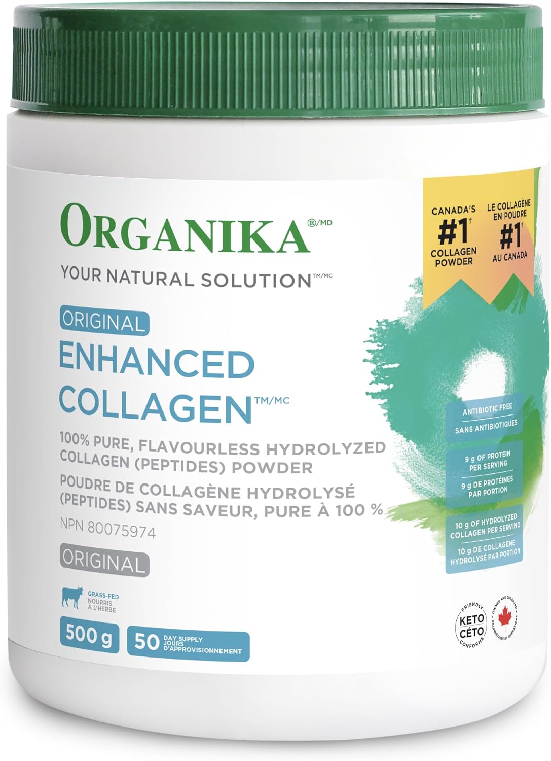 Enhanced Collagen Pro by Organika - 500 GR