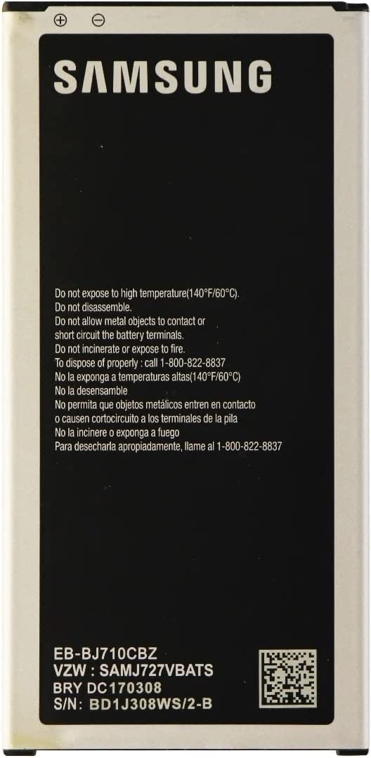 Original Samsung J7 J710 Cell Phone Battery - Black