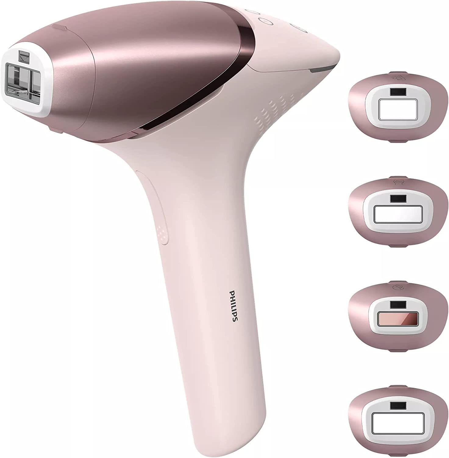 Philips Lumea IPL BR1958 9000 Series - Hair Removal Device with 4 attachments for Body, Face, Bikini and Underarms