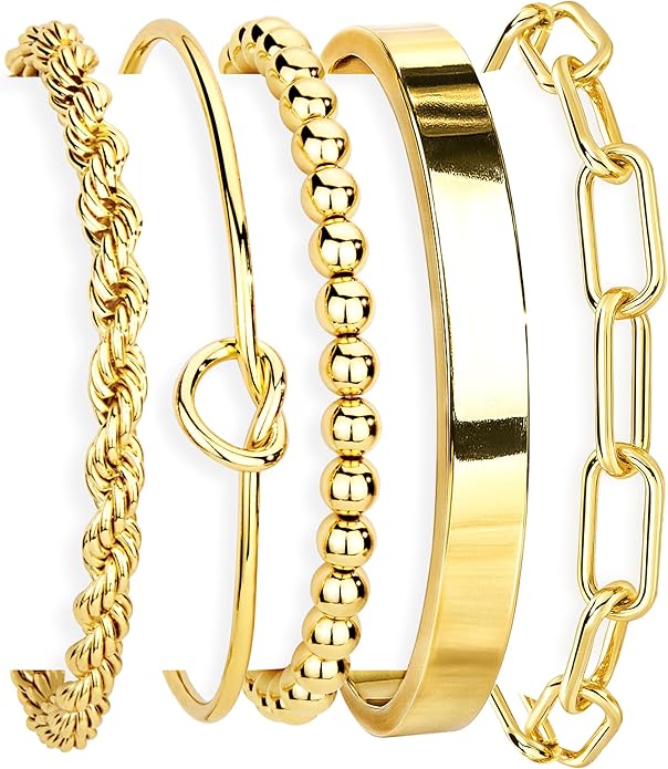 Premium Imported Gold Cuff Bracelets – Authentic & Trendy