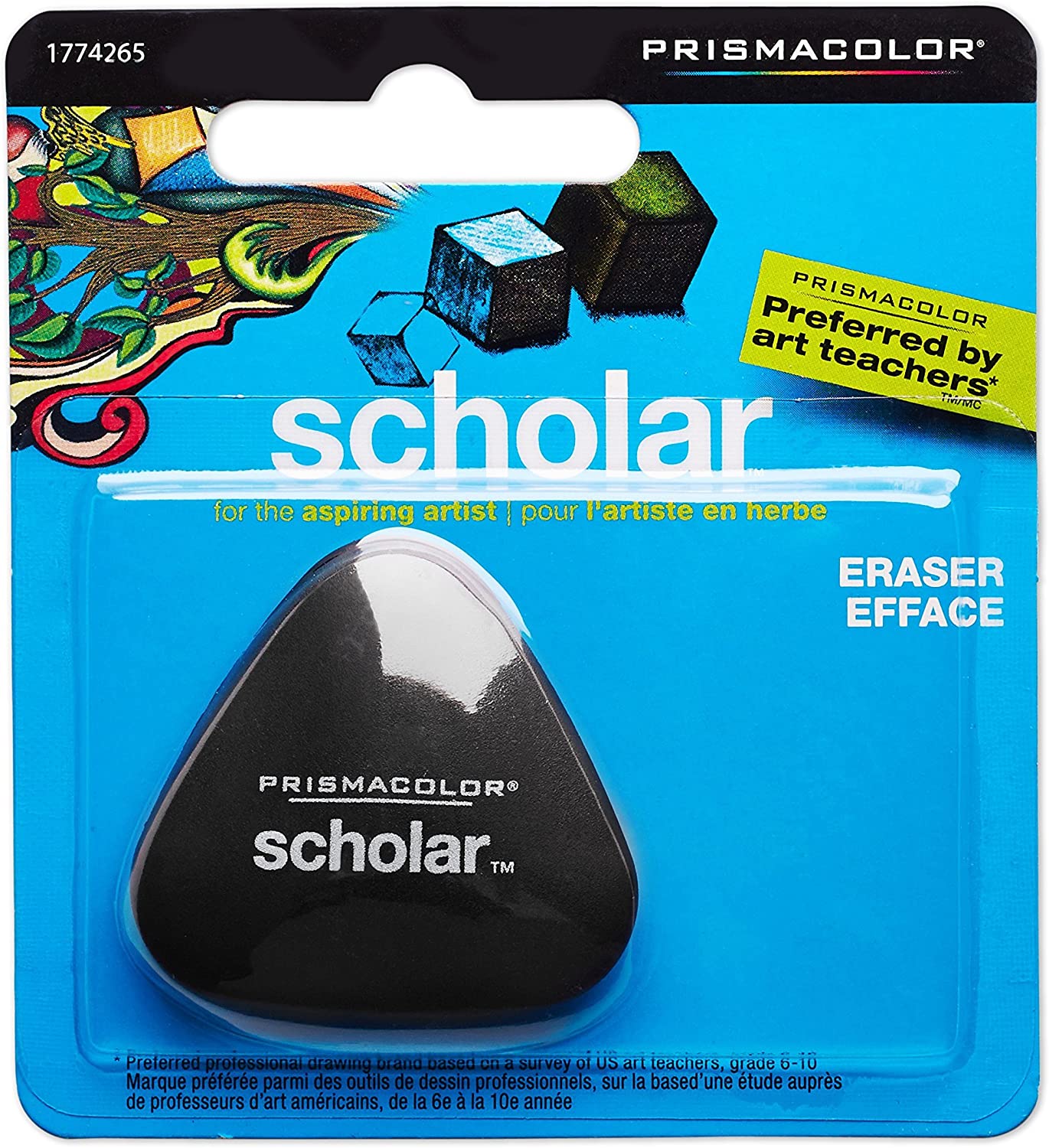 Prismacolor Scholar Latex-Free Eraser, 1-Count