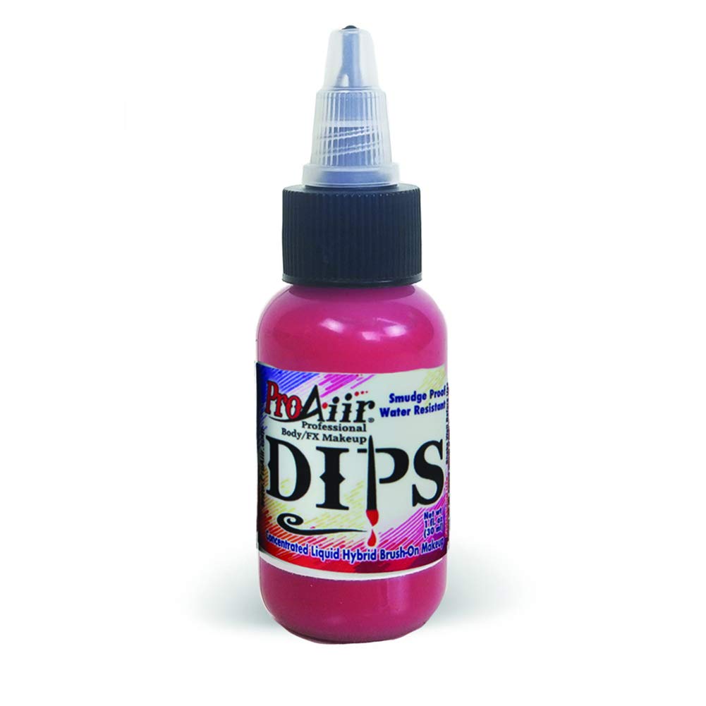 ProAiir Dips Face Painting Makeup- 1 oz (30ml) Lipstick Red