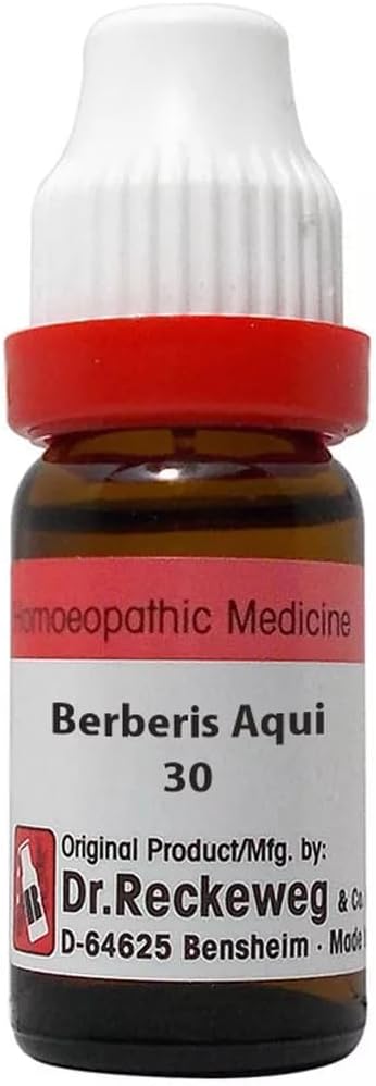 Reckeweg Germany Berberis Aquifolium 30CH Drops (11ml) - Homeopathic Skin Purification Medicine - Check Berberis Aquifolium Drops Price in Pakistan [Amazon]