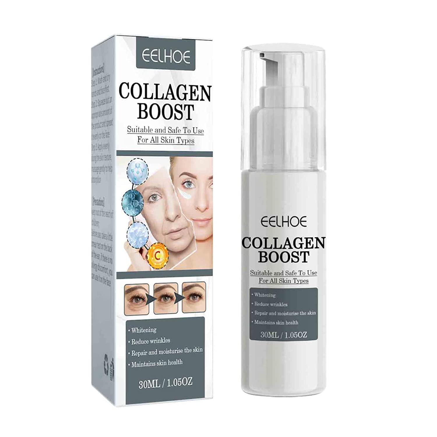 EELHOE Collagen Boost Anti-Aging Serum | Revitalize Your Skin | 30ml
