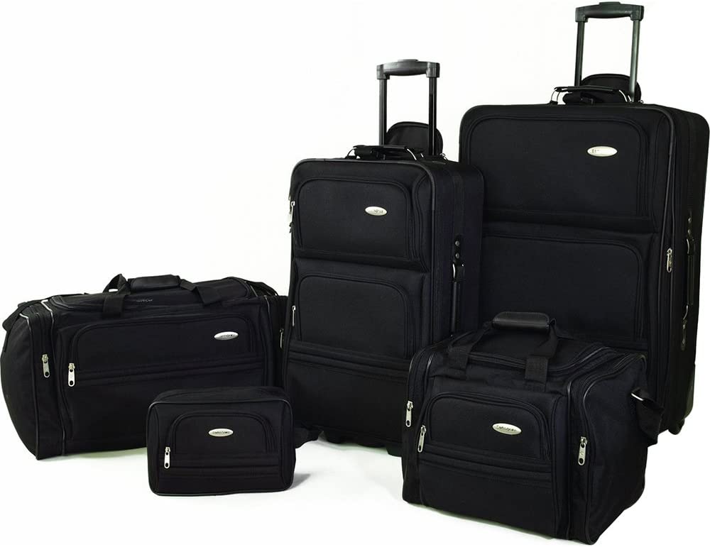 Samsonite 5 Piece Nested Luggage Set - Black