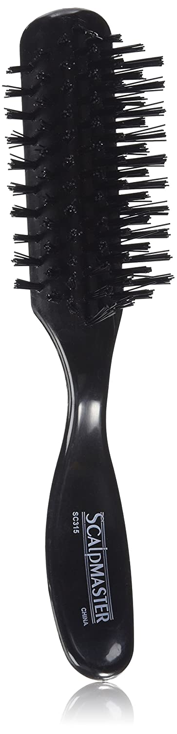 Scalpmaster Row Nylon Bristle Hair Brush # Sc315