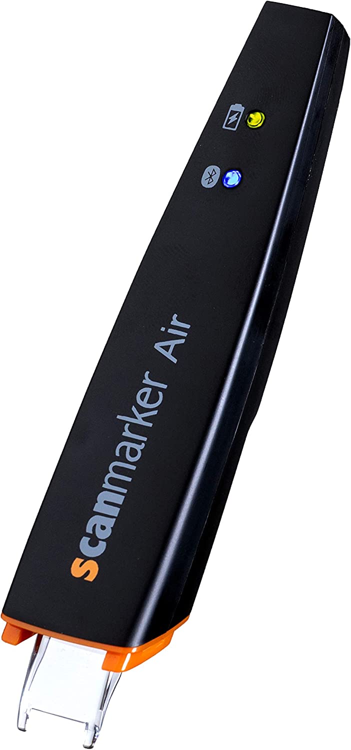 Scanmarker Air Pen Wireless Scanner - OCR Digital Highlighter and Reader - Black