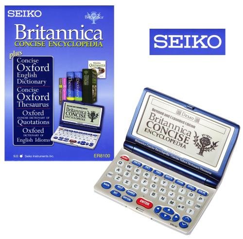 Seiko ER8100 Britannica and Oxford Reference Library