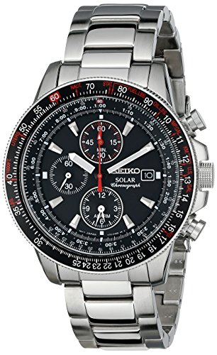 Seiko Men s SSC007 Stainless Steel Watch with Link Bracelet