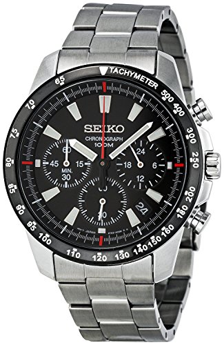 Seiko SSB031 Men s Chronograph Stainless Steel Case Watch