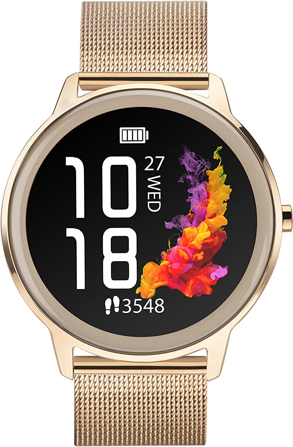 Sekonda Flex Womens 42mm Smart Watch – Premium Heart Rate & Sleep Monitor for Active Pakistani Women