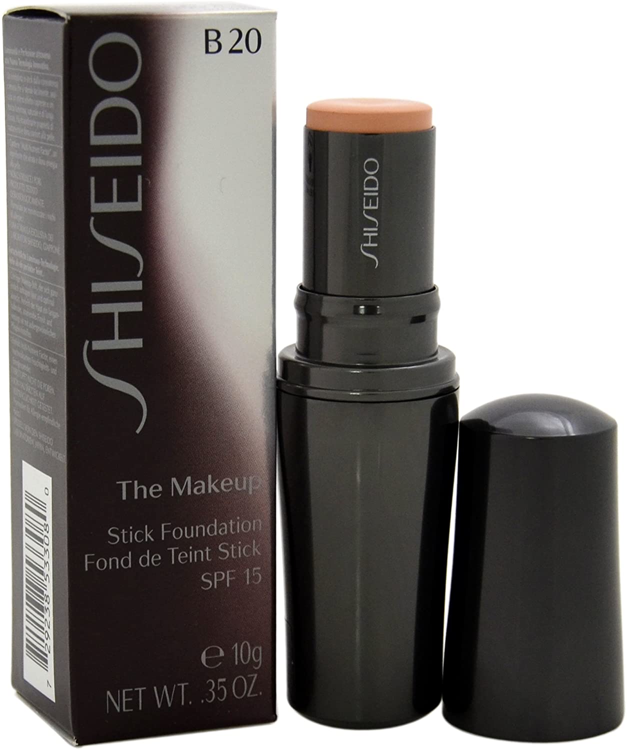 Shiseido The Makeup Stick Foundation B20 - 0.35Oz (9.9g)