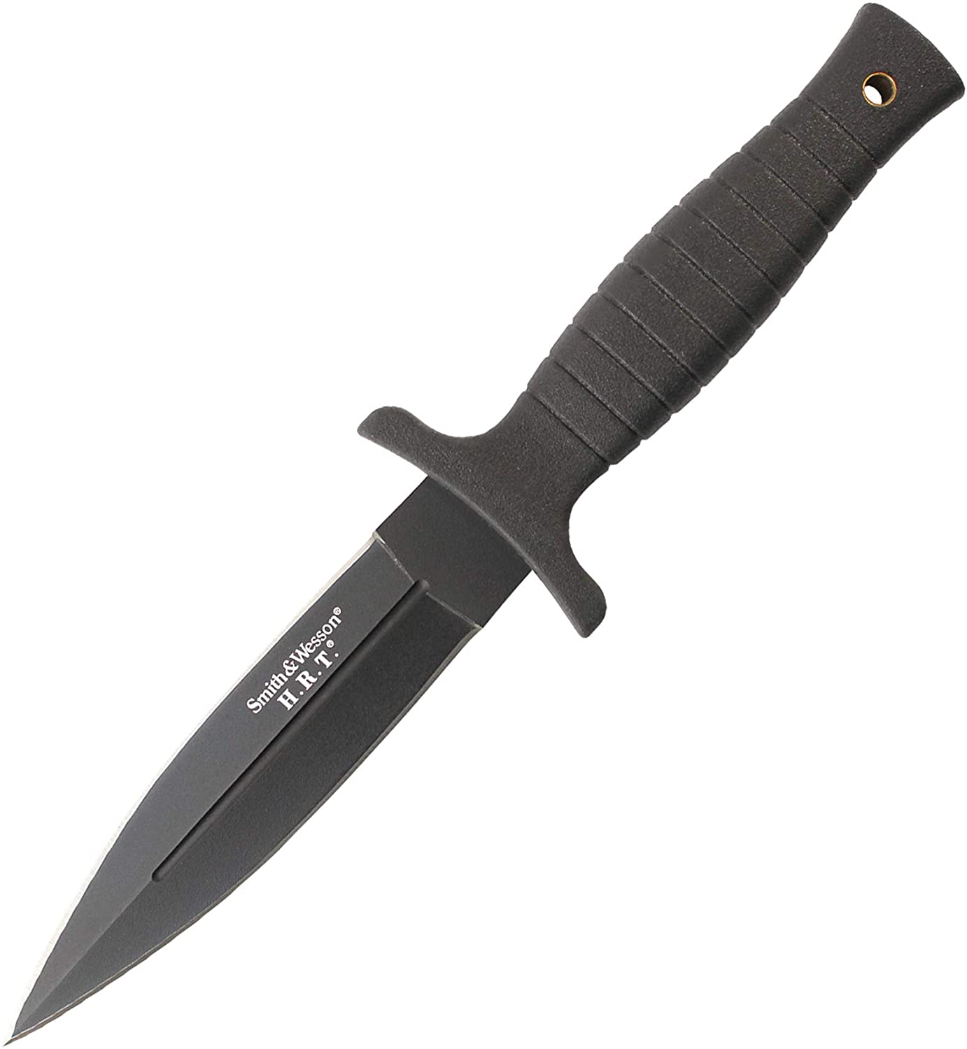 Smith & Wesson H.R.T. SWHRT9B Full Tang Spear Point Fixed Blade Knife PPE Handle-5.6oz (160g)